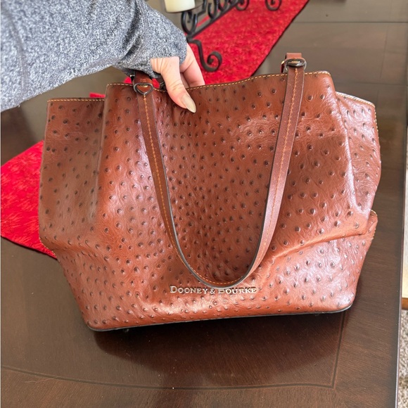 Dooney & Bourke Handbags - Dooney & Bourke Ostrich Leather Bag